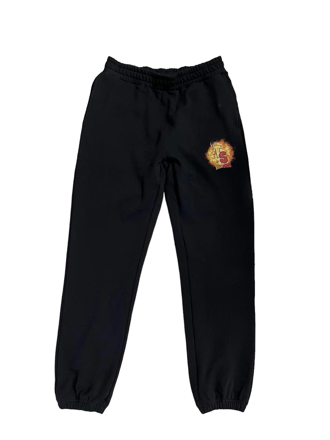 Classic TS Flame Sweatpants- Black
