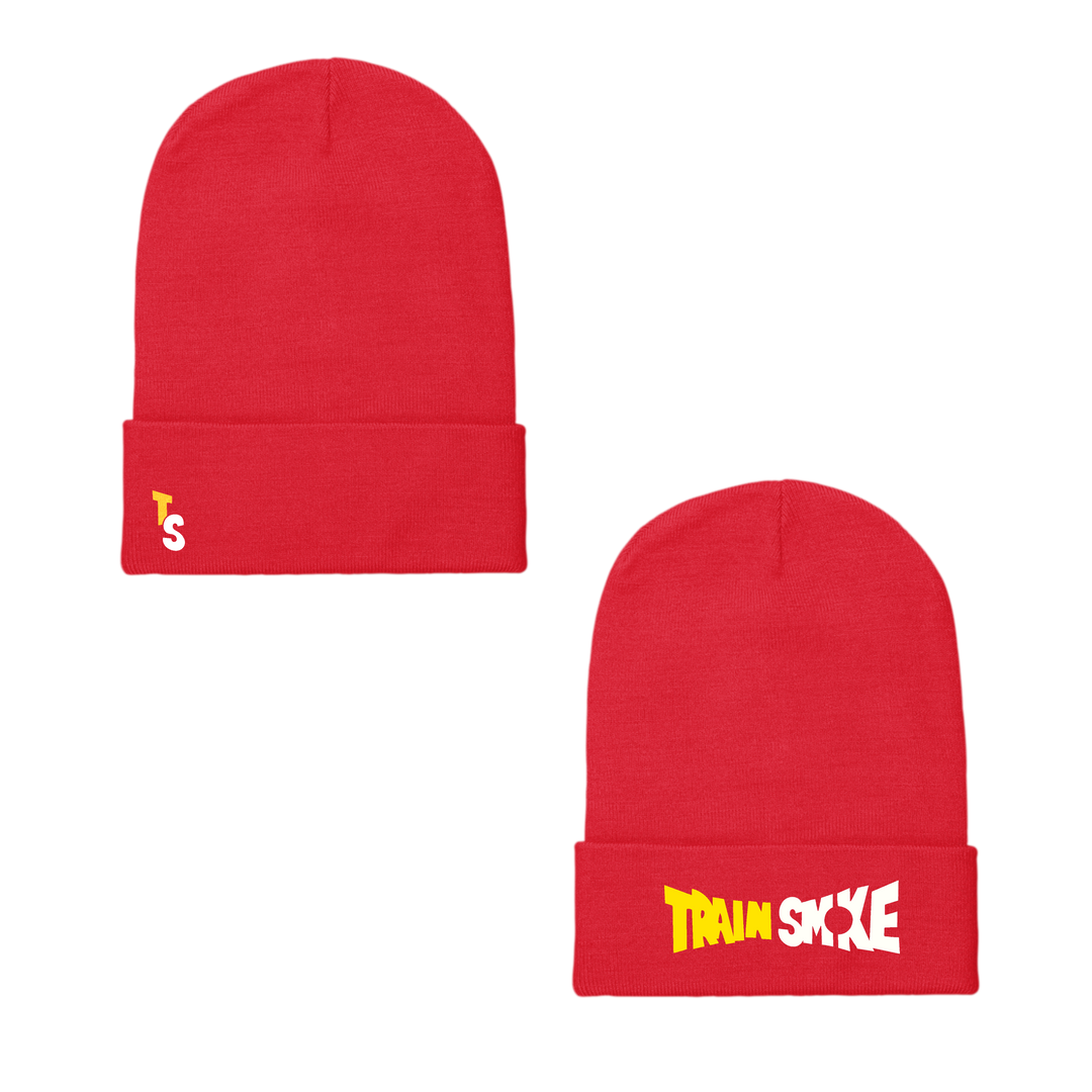 TrainSmoke - TS Beanie - Red