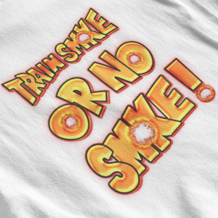 TrainSmoke - TS Flame T-Shirt - White